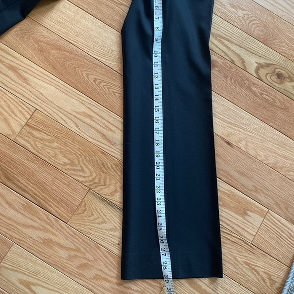 Banana Republic Martin fit black lined wool pants - Picture 6 of 10